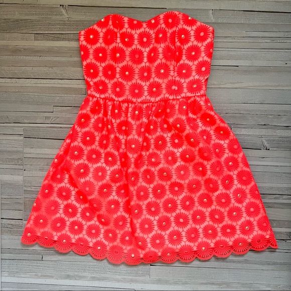 Lilly Pulitzer Peyton Dress in Fiesta Pink